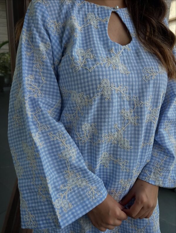 A shade that soothes. A silhouette that speaks. Our signature blue cord set is here to redefine (1) A shade that soothes. A silhouette that speaks. Our signature blue cord set is here to redefine (1)