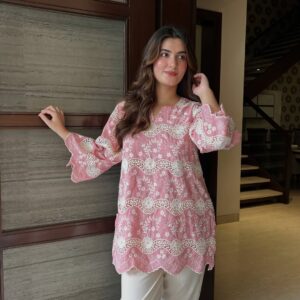 Breezy elegance in summer hues ☀️✨Embroidered by skilled artisans — made to keep you cool and gl (3)