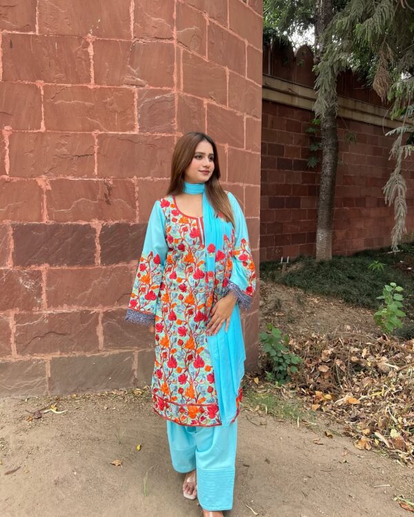 Indulge in our fine embroidered kashmiri suits✨Embroidery isn’t just detail-it’s the statement F (1)