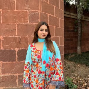 Indulge in our fine embroidered kashmiri suits✨Embroidery isn’t just detail-it’s the statement F