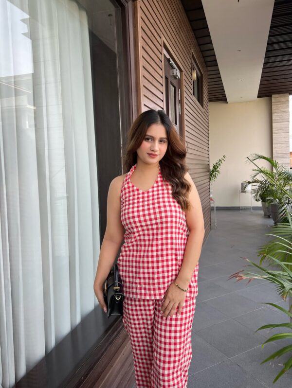 Timeless checks, effortless fit. Meet our latest gingham cord set.For further information Dm or (1) Timeless checks, effortless fit. Meet our latest gingham cord set.For further information Dm or (1)