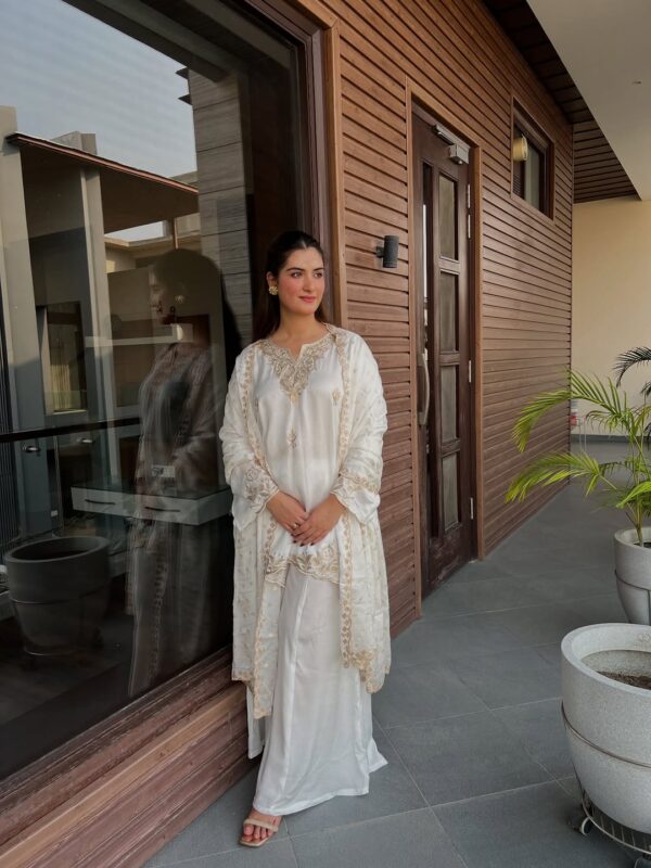 ✨ Tilla Embroidery Suit ✨✔ Crafted by skilled artisans✔ Intricate metallic threadwork (Tilla) on (1) ✨ Tilla Embroidery Suit ✨✔ Crafted by skilled artisans✔ Intricate metallic threadwork (Tilla) on (1)