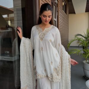 ✨ Tilla Embroidery Suit ✨✔ Crafted by skilled artisans✔ Intricate metallic threadwork (Tilla) on ✨ Tilla Embroidery Suit ✨✔ Crafted by skilled artisans✔ Intricate metallic threadwork (Tilla) on